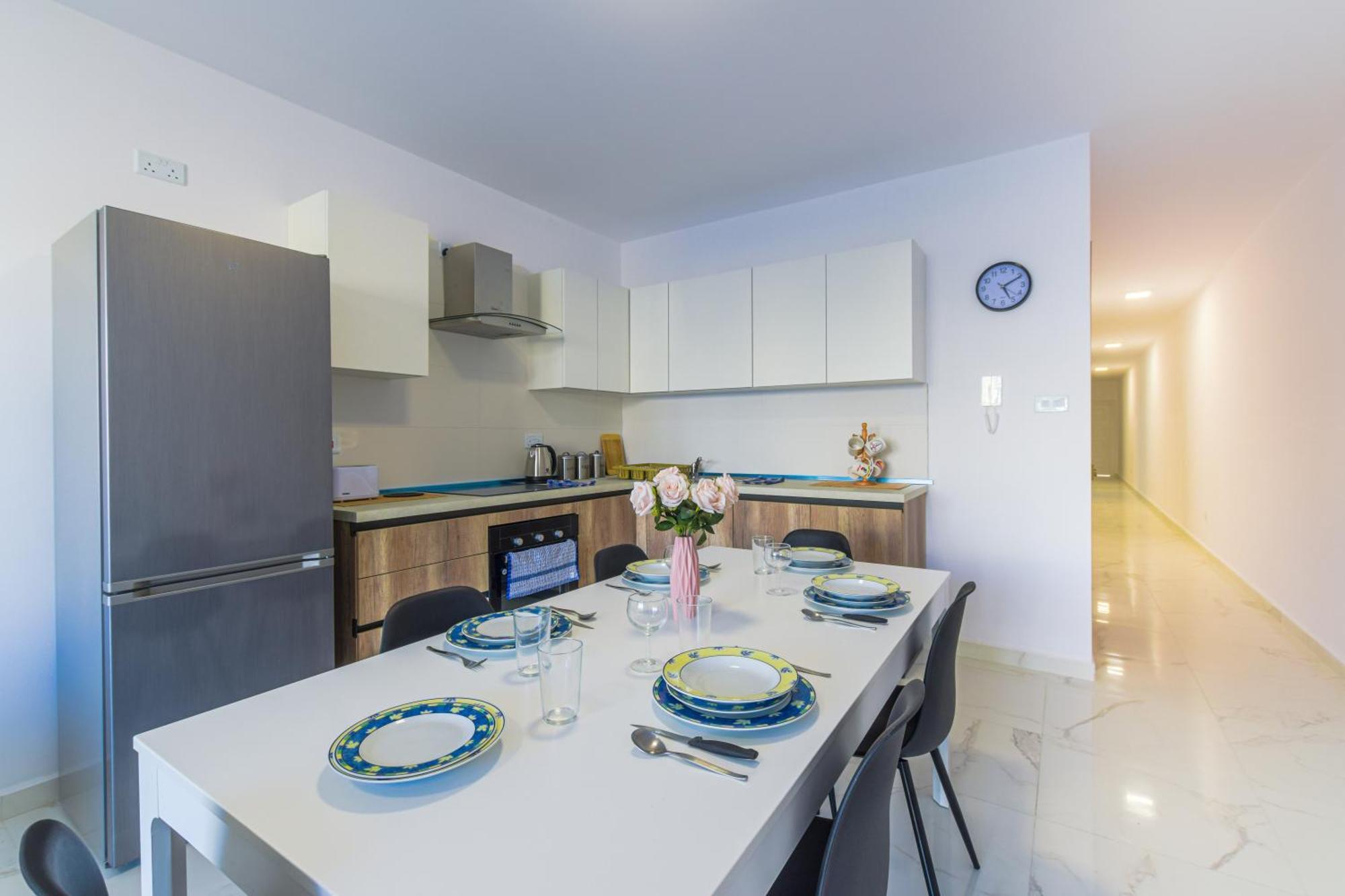 Spacious Brand New Apartment 3 Bdr 2Bth Bugibba Сент-Полс-Бей Екстер'єр фото